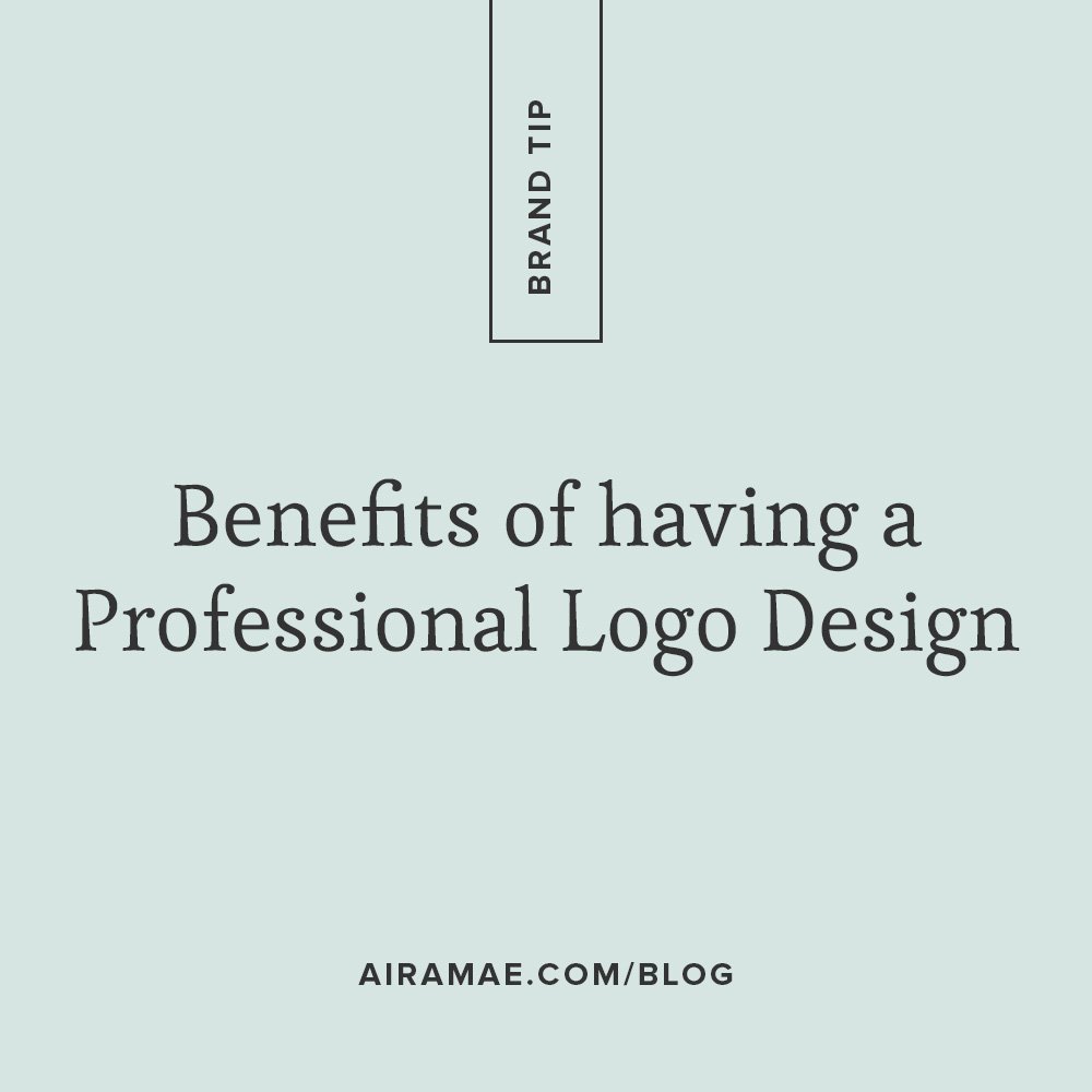 Benefits of having a Professional Logo Design
